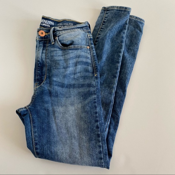 High Rise Ankle Jeggings Skinny Jeans 